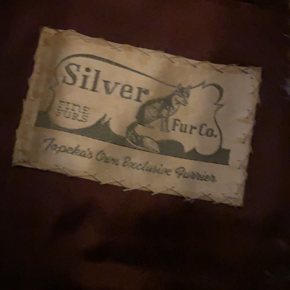 🔥✨Silver Fox Vintage Fur Cape Coat - Picture 5 of 17